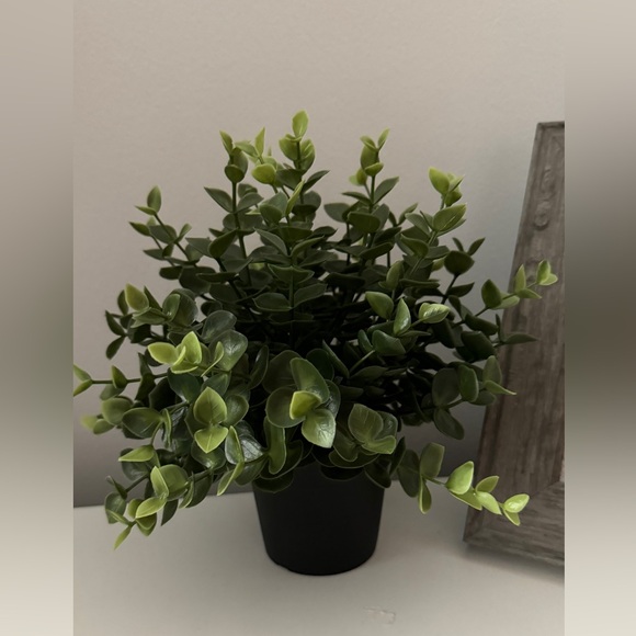 Faux plant green and black - Picture 1 of 2